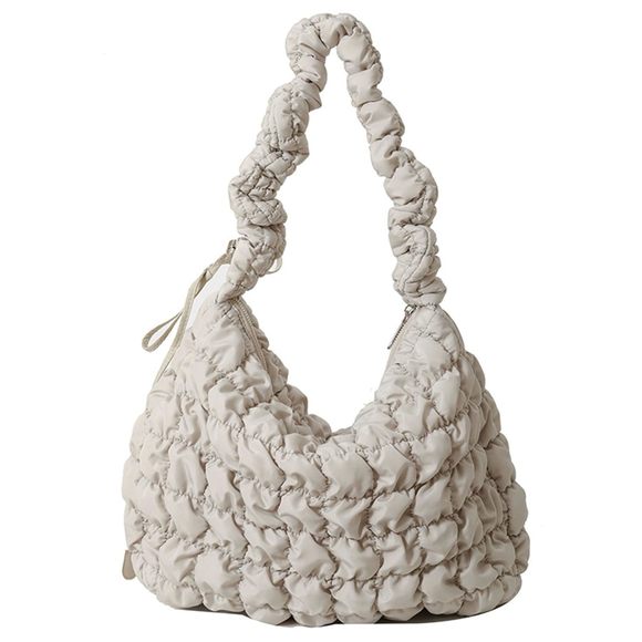 Puffer Tote Bag 2025 Quilted Padded Down Jacket Bag Soft Puffy V :D - Picture 1 of 7